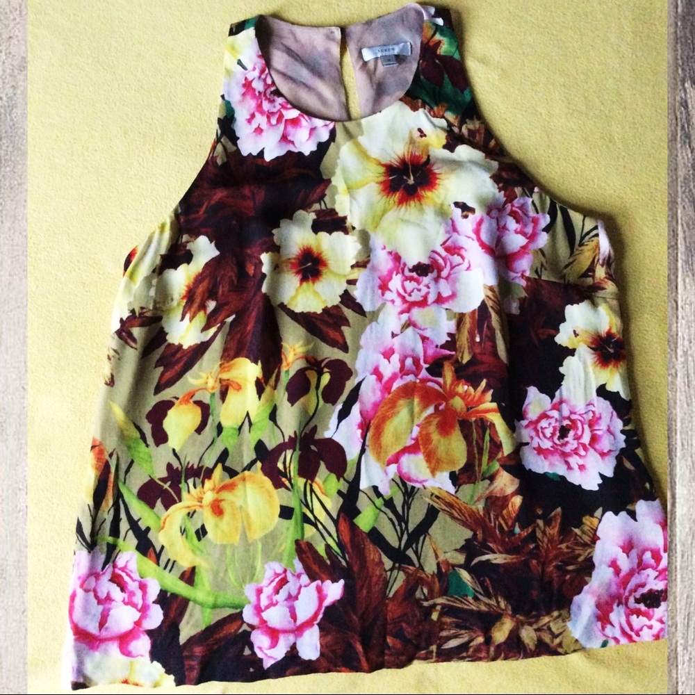 NWOT J. Crew Floral Blouse 12